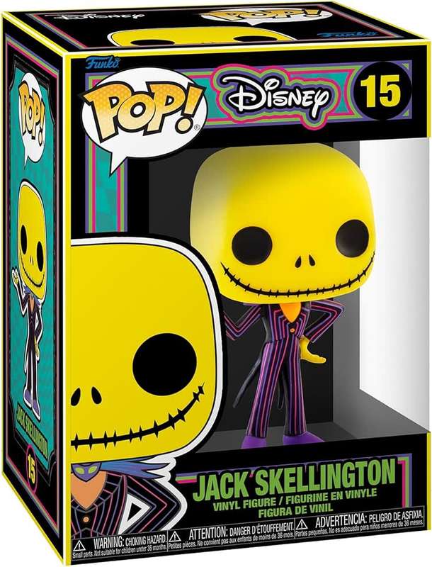 FUNKO POP! Disney - Jack Skellington #15 Blacklight