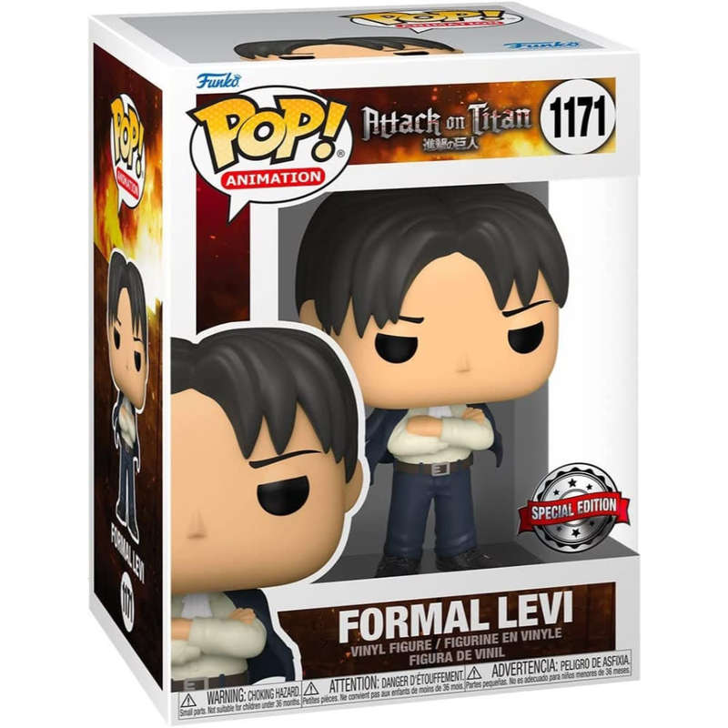 FUNKO POP! Animation - Attack on Titan - Formal Levi SE