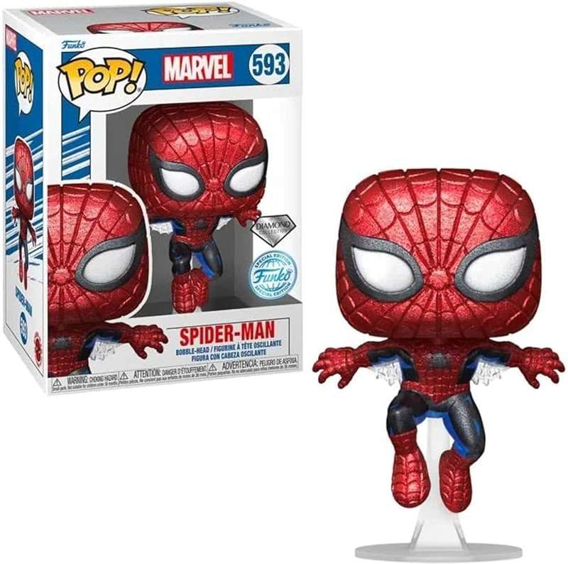 FUNKO POP! Marvel - Spiderman #593 Diamond SE
