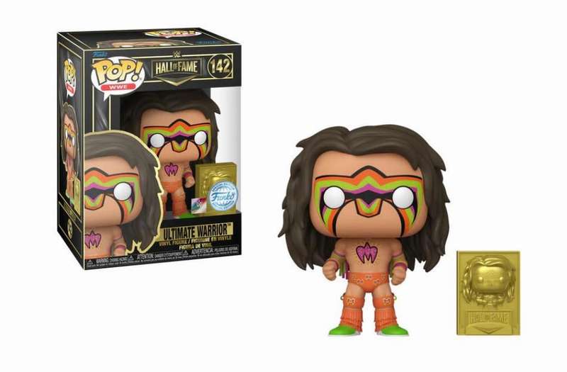 FUNKO POP! WWE - Hall of Fame - Ultimate Warrior SE Excl