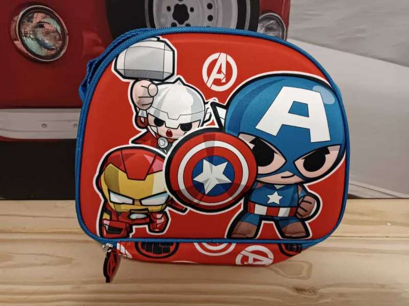 Marvel - The Avengers - Iron Man & Thor & Captain America 3D Lunch bag