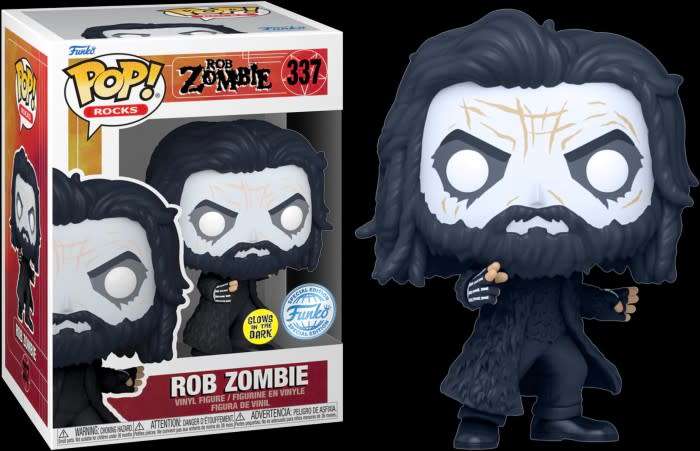 FUNKO POP! - Rocks - Rob Zombie Glow in the Dark Excl