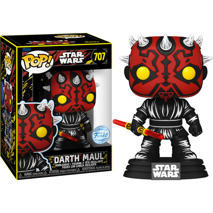 FUNKO POP! Star Wars - Retro Darth Maul Excl