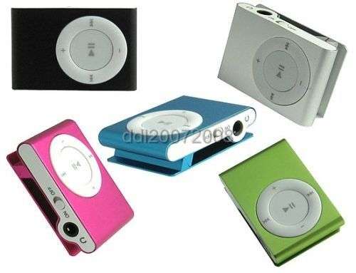 MP3  SHUFFLE  2GB  MINI METAL CLIP