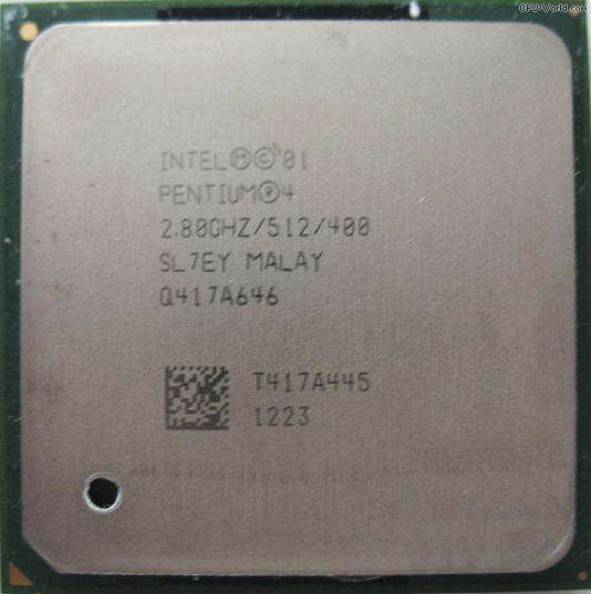 Intel Pentium 4 Processor 2.80 GHz, 512K Cache, 400 MHz Socket 478