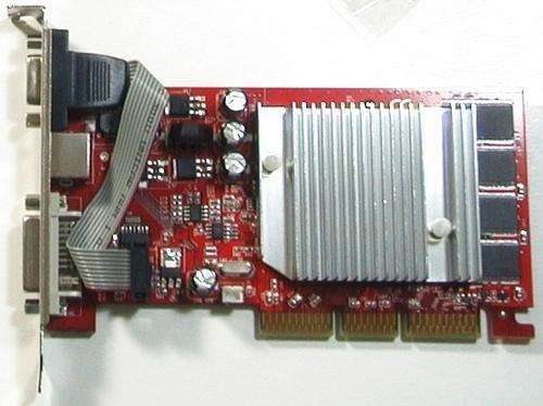 NVIDIA FX5200 128MB AGP 8X NA-52000+TD16 VGA DVI TV-OUT