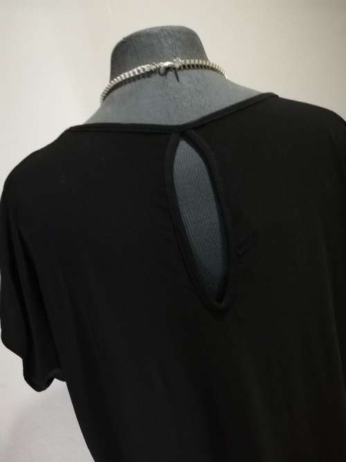 LADIES FORMAL BLACK DRESS by VANILLA LEE / SIZE 44-46 (XXL)