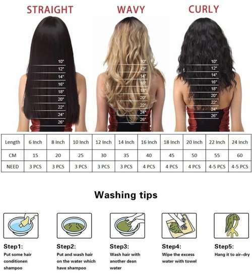 Wig - Human Hair Investment Wig / 200% Extra Thick / Glue Free Deep Rolled / BROWN 24 inch length