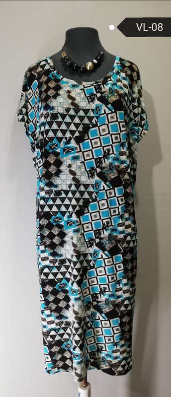 Shift Dress by VANILLA LEE / Size: (XXXL) Ladies 46,48,50