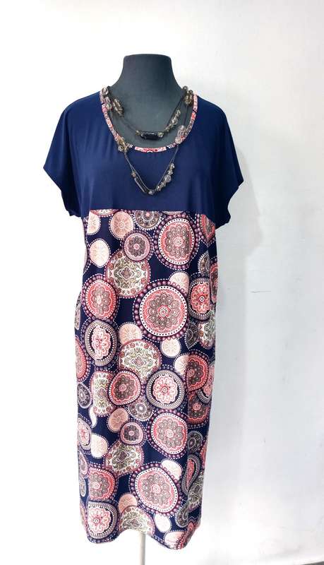 Shift Dress by VANILLA LEE / Size: (L) large / ladies 38 - 40