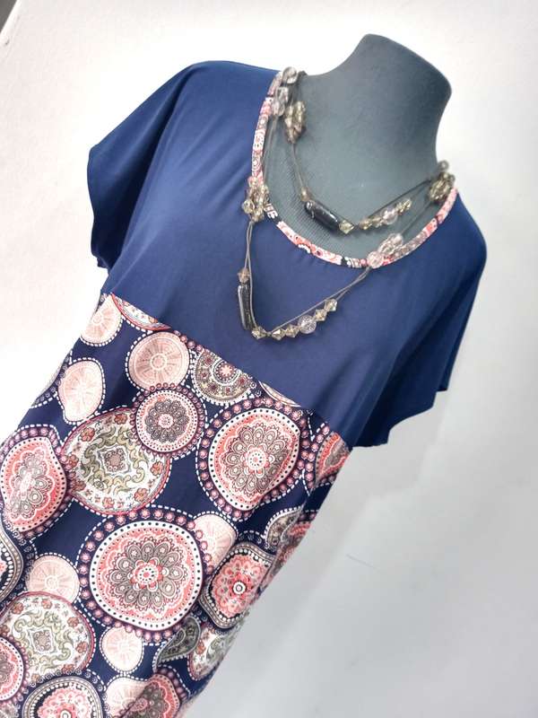 Shift Dress by VANILLA LEE / Size: (L) large / ladies 38 - 40