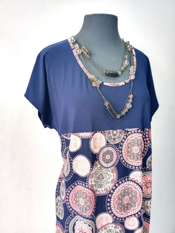Shift Dress by VANILLA LEE / Size: (L) large / ladies 38 - 40