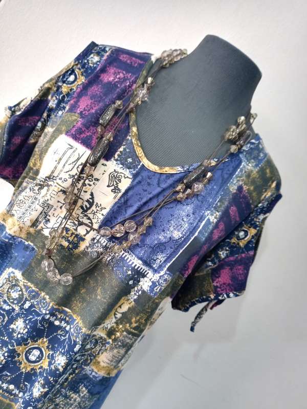 Shift Dress by VANILLA LEE / Size: (L) large (ladies 38 - 40)