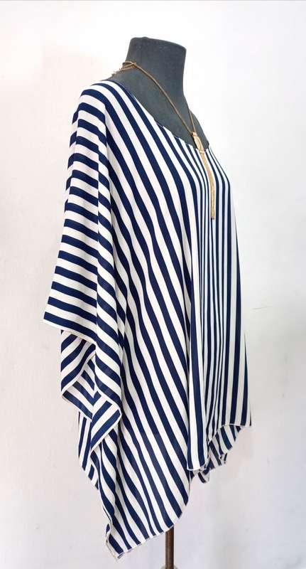 Ladies Dress - Kaftan Top by VANILLA LEE / Size: XXL - XXXL (To fit ladies sizes 44, 46, 48, 50)
