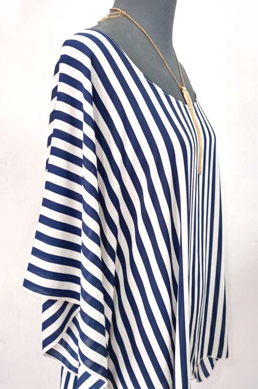 Ladies Dress - Kaftan Top by VANILLA LEE / Size: XXL - XXXL (To fit ladies sizes 44, 46, 48, 50)