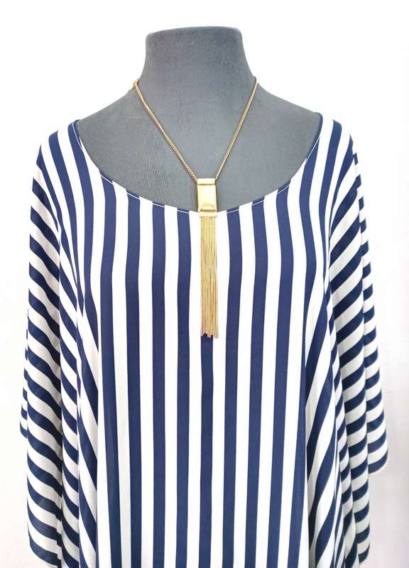Ladies Dress - Kaftan Top by VANILLA LEE / Size: XXL - XXXL (To fit ladies sizes 44, 46, 48, 50)