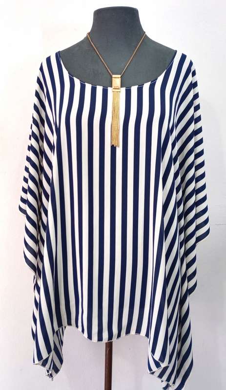 Ladies Dress - Kaftan Top by VANILLA LEE / Size: XXL - XXXL (To fit ladies sizes 44, 46, 48, 50)