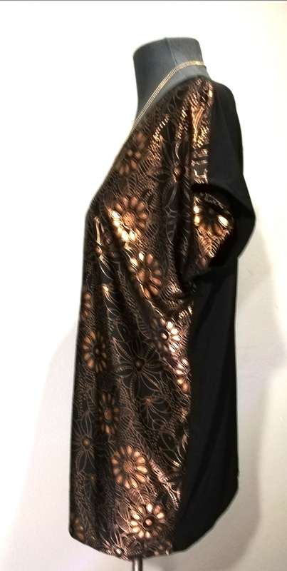 Ladies Blouse-Glamour Range by VANILLA LEE / Size: L - XL (ladies size 38, 40, 42) evening wear