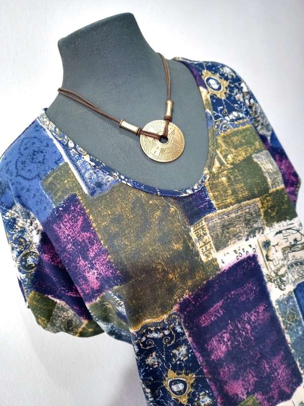Shift Dress by VANILLA LEE / Size: XL-XXL (ladies 44 - 46 - 48)