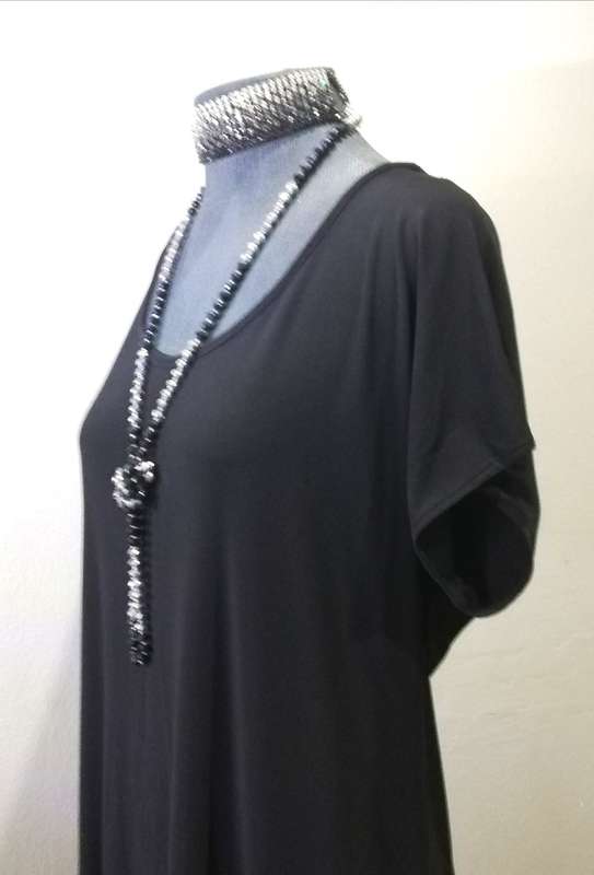 Shift Dress by VANILLA LEE - Black / Size: SMALL (30,32) Glamour range for Formal or Day wear