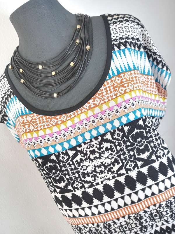Shift Dress by VANILLA LEE / Size: (M) medium / Ladies 34 -36