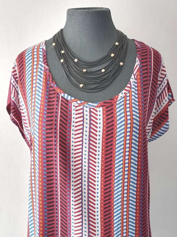 Ladies Shift Dress by VANILLA LEE / Size: (L / XL) to fit ladies size 40 - 42