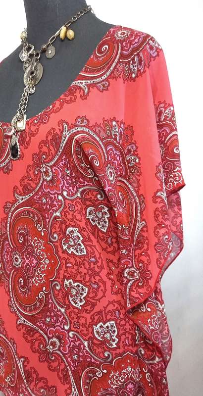 Kaftan Top by VANILLA LEE / Size: Small (Ladies 30, 32) Bespoke one of a kind item