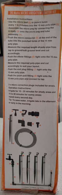 GARDEN MASTER Micro Irrigation System