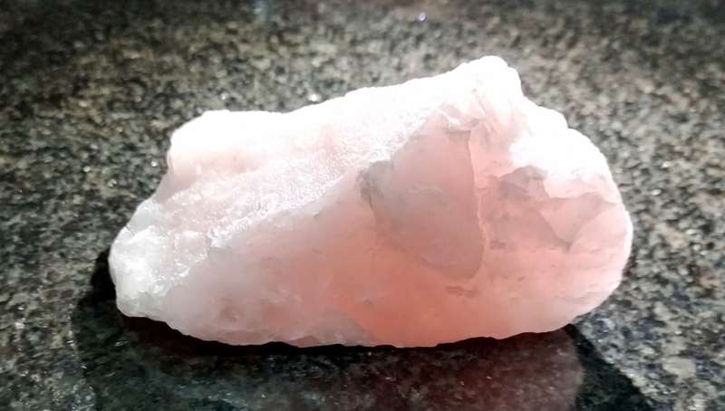 Crystal Rock - Rose Quartz / The stone of Love & Friendship / Size: 502g