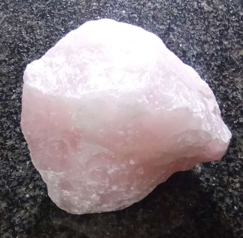 Crystal Rock - Rose Quartz / The stone of Love & Friendship / Size: 778g