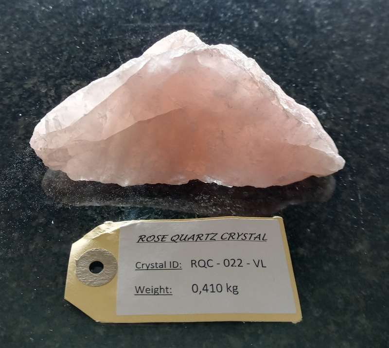 Crystal Rock - Rose Quartz / The stone of Love & Friendship / Size: 410g
