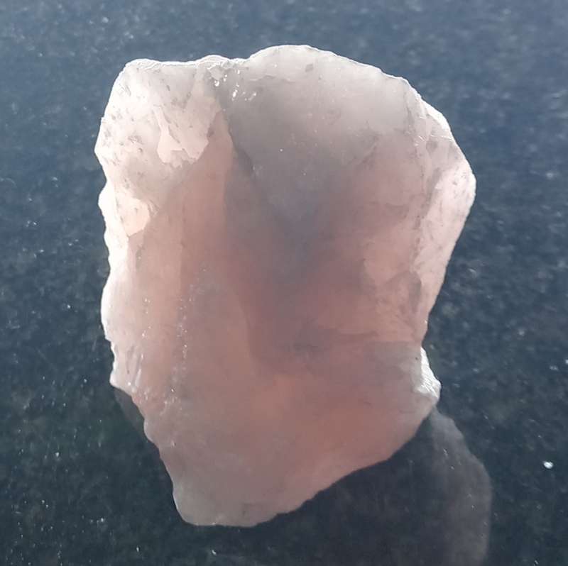 Crystal Rock - Rose Quartz / The stone of Love & Friendship / Size: 509g