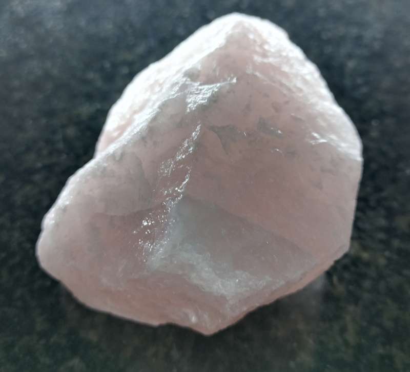 Crystal Rock - Rose Quartz / The stone of Love & Friendship / Size: 553g