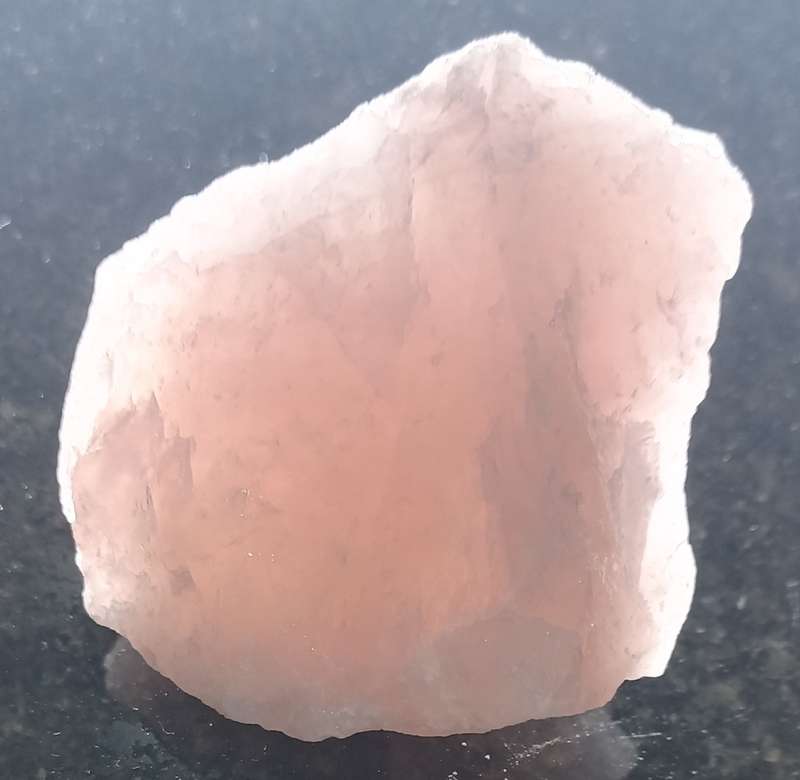 Crystal Rock - Rose Quartz / The stone of Love & Friendship / Size: 383g