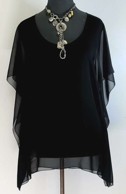 Ladies dress - Kaftan Top by VANILLA LEE / Size: Large (to fit ladies size 38, 40, 42)