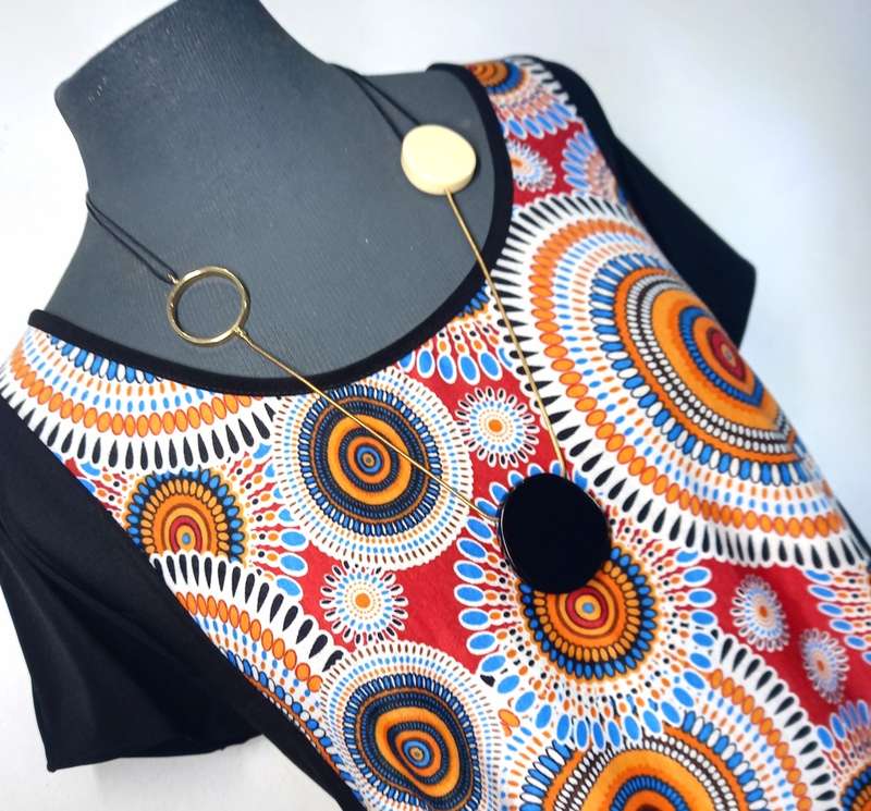 Ladies Dress by VANILLA LEE / Size: XXXL (ladies size 46, 48, 50, 52)