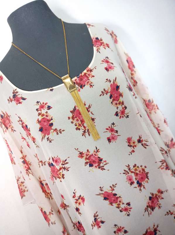 Kaftan Top by VANILLA LEE / Size: XXL (To fit ladies sizes 42, 44, 46)
