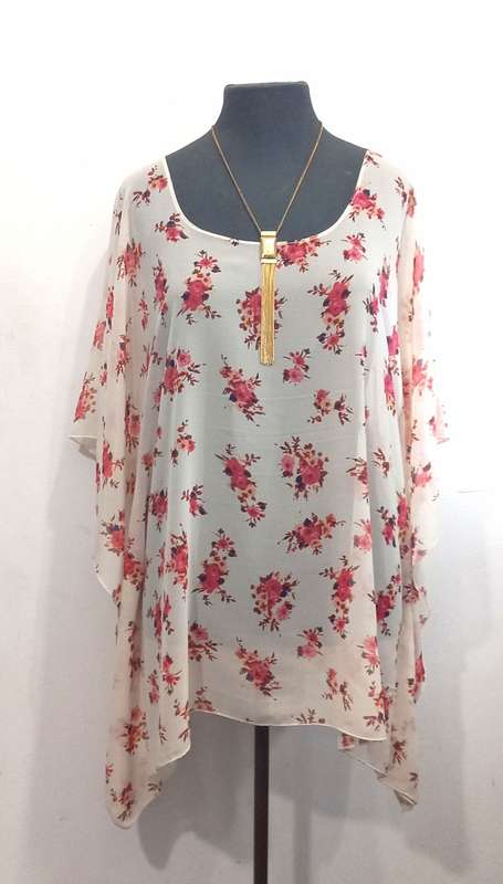 Kaftan Top by VANILLA LEE / Size: XXL (To fit ladies sizes 42, 44, 46)