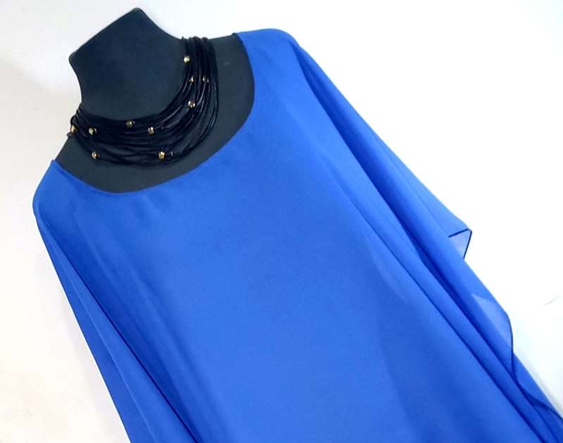 Ladies dress - Kaftan Top by VANILLA LEE / Size: XXL To fit ladies sizes 40, 42, 44, 46)