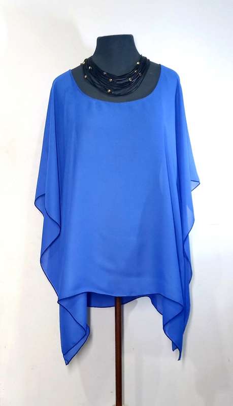 Ladies dress - Kaftan Top by VANILLA LEE / Size: XXL To fit ladies sizes 40, 42, 44, 46)