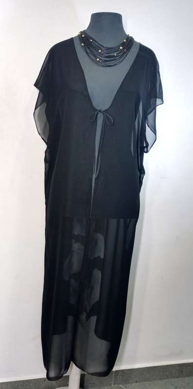 Kaftan Dress / Costume Throw by VANILLA LEE / Size: L - XL (To fit ladies sizes 36, 38, 40)