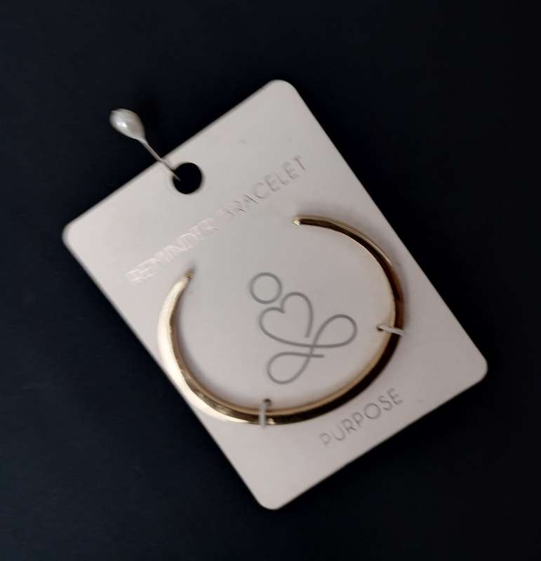 Ladies Jewelry - LOVISA reminder bracelet - gold tone