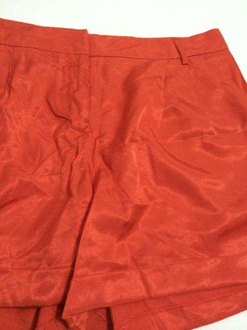 LADIES BRIGHT NARTJIE COLOUR DRESS SHORTS (Label: STUDIO from WOOLWORTHS) PRICED R429.00