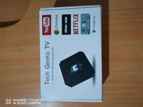 Tech Geeks 4K Android TV Box+Wireless Keyboard+DSTV Now & Netflix