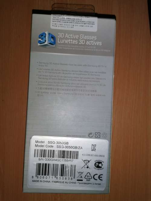 Samsung 3D Active Glasses