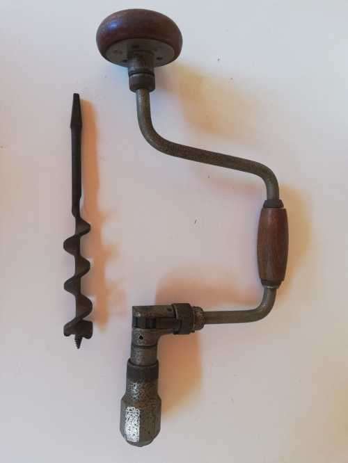 Vintage Drill and Bit in working order