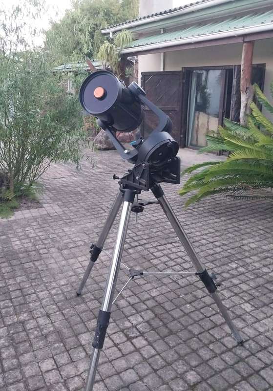 Celestron C8` Starbright (203mm) SCT with Equatorial Wedge & Mount