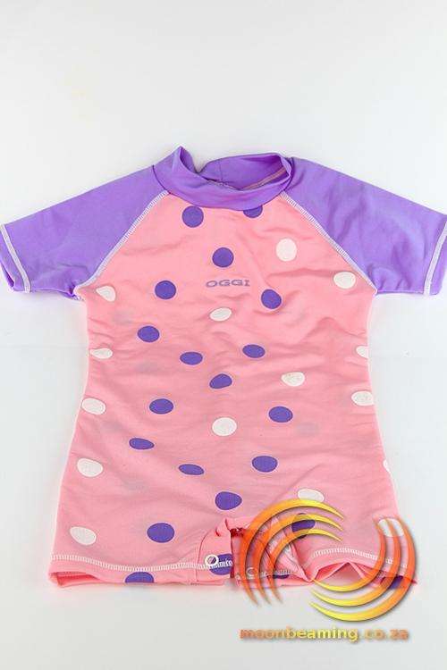 Girls All in One Swimming Costume (6 - 12 months)