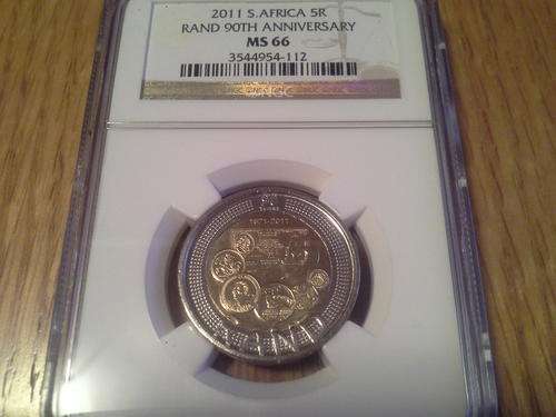 2011 MS66 90TH ANNIVERSARY R5 COIN