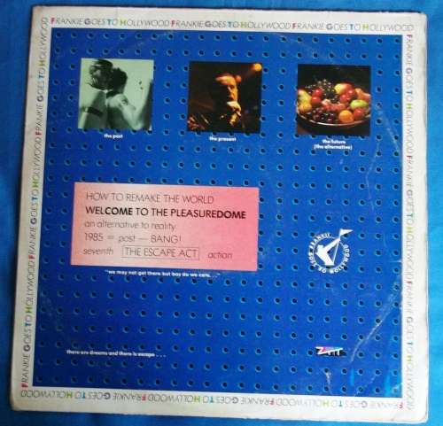 FRANKIE GOES TO HOLLYWOOD - WELCOME TO THE PLEASUREDOME 12" MAXI - VG+/VG - SYNTH POP/POP ROCK